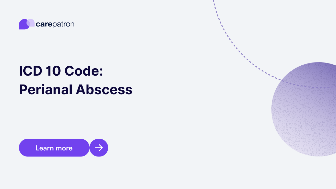 Perianal Abscess ICD10CM Codes 2023